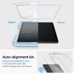 Spigen Glas. EZ Fit Samsung Galaxy Tab S9 11.0 X710/X716B kijelzővédő üvegfólia felrakó kerettel