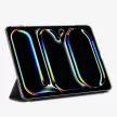 Spigen Smart Fold iPad Pro 7 13" (2024) oldalra nyitható okos tok, érintőceruza tartóval, fekete
