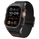 Spigen Lite Fit Pro Apple Watch Ultra 1/2 (49mm) matt tok és szövet szíj, fekete