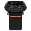Spigen Lite Fit Pro Apple Watch Ultra 1/2 (49mm) matt tok és szövet szíj, fekete