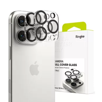   RINGKE CAMERA PROTECTOR 2-PACK IPHONE 16 PRO / 16 PRO MAX CLEAR kameravédő üvegfólia