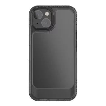   Ugly Rubber UMODEL case hátlap, tok iPhone 15 Plus 6,7", átlátszó-fekete