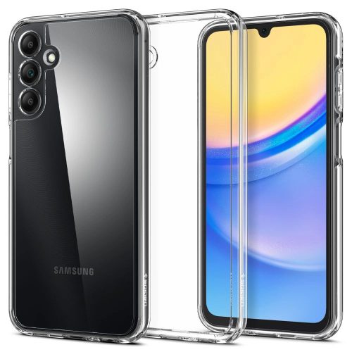 Spigen Ultra Hybrid Samsung A15 4G/5G, Crystal Clear tok, átlátszó