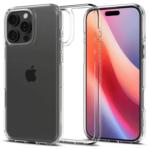 Spigen Ultra Hybrid case iPhone 16 Pro Max 6,9" crystal clear tok, átlátszó