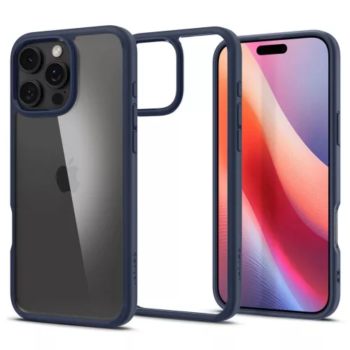 Spigen Ultra Hybrid iPhone 16 Pro tok, sötétkék ACS08126
