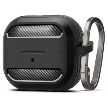   Spigen Rugged Armor Samsung Galaxy Buds 3/3 Pro Case, tok, fekete