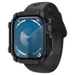 Spigen Rugged Armor tok Apple Watch 10 46mm tok, fekete