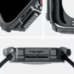 Spigen Rugged Armor tok Apple Watch 10 46mm tok, szürke