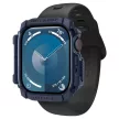 Spigen Rugged Armor tok Apple Watch 10 46mm tok, sötétkék