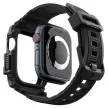 SPIGEN RUGGED ARMOR ”PRO” APPLE WATCH 10 (46 MM) MATTE tok, fekete