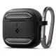 Spigen Rugged Armor AirPods 4 matte tok, fekete ACS08642