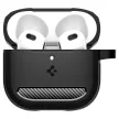 Spigen Rugged Armor AirPods 4 matte tok, fekete ACS08642