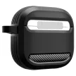 Spigen Rugged Armor AirPods 4 matte tok, fekete ACS08642