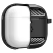 Spigen Rugged Armor AirPods 4 matte tok, fekete ACS08642
