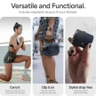 Spigen Cyrill Mini Bag AirPods 4 tok, fekete