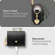 Spigen Cyrill Mini Bag AirPods 4 tok, fekete