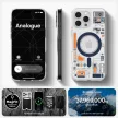 SPIGEN CYRILL ULTRA HYBRID MAG MAGSAFE IPHONE 16 PRO MAX ANALOGUE tok, mintás-átlátszó