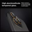 SPIGEN OPTIK PRO GLAS.TR ”EZ FIT” CAMERA PROTECTOR 2-PACK IPHONE 16 PRO / PRO MAX DESERT TITANIUM