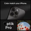 SPIGEN OPTIK PRO GLAS.TR ”EZ FIT” CAMERA PROTECTOR 2-PACK IPHONE 16 PRO / PRO MAX DESERT TITANIUM