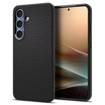   SPIGEN case LIQUID AIR Samsung Galaxy S25 Plus matt tok, fekete
