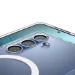 Spigen Ultra Hybrid Mag MagSafe Case Samsung Galaxy S25 Plus Plus Clear tok, fehér