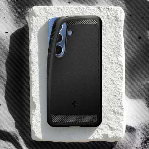 SPIGEN case RUGGED ARMOR MAG MagSafe SAMSUNG GALAXY S25 tok, matt fekete