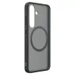Spigen Capella GP-FPS931PGBJW Silicone Case MagFit Magnetic Ring Samsung Galaxy S25 tok, fekete