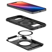 Spigen Slim Armor MagSafe case Apple iPhone 16e (2025) tok, fekete