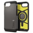 Spigen Tough Armor Case MagSafe Apple iPhone 16e (2025) Stand tok, szürke