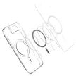 SPIGEN case ULTRA HYBRID MAG MagSafe Apple iPhone 16e tok, átlátszó
