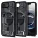 SPIGEN case ULTRA HYBRID MAG MagSafe Apple iPhone 16e zero one tok, fekete