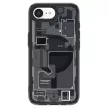 SPIGEN case ULTRA HYBRID MAG MagSafe Apple iPhone 16e zero one tok, fekete
