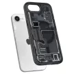 SPIGEN case ULTRA HYBRID MAG MagSafe Apple iPhone 16e zero one tok, fekete