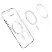 Spigen Liquid Crystal Mag MagSafe iPhone 16e Case tok, átlátszó