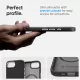 Spigen Enzo Aramid MagSafe case Apple iPhone 16e (2025) tok, fekete
