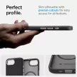 Spigen Enzo Aramid MagSafe case Apple iPhone 16e (2025) tok, fekete