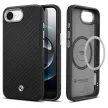 Spigen Enzo Aramid MagSafe case Apple iPhone 16e (2025) tok, fekete