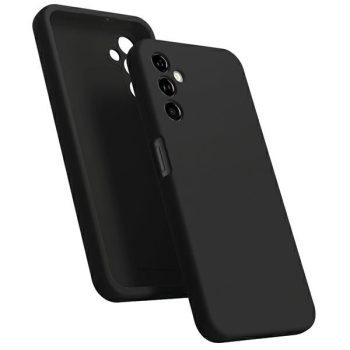 Mercury Silicone Samsung A15 4G/5G tok, fekete