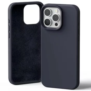   Mercury Silicone iPhone 16 Pro Max 6,9" tok, sötétkék