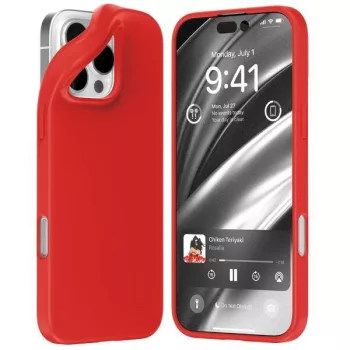 Mercury Soft iPhone 16 Pro Max 6,9" tok, piros