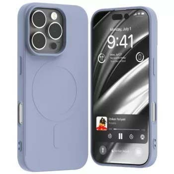   Mercury MagSafe Semi-Silicone iPhone 16 Pro 6,3" tok, lila
