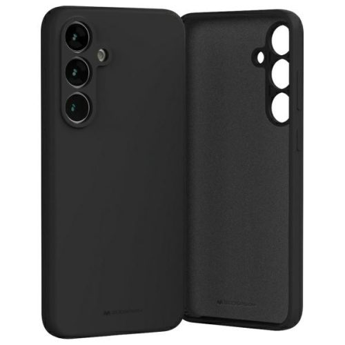 Mercury Silicone Samsung S24 FE S721 tok, fekete