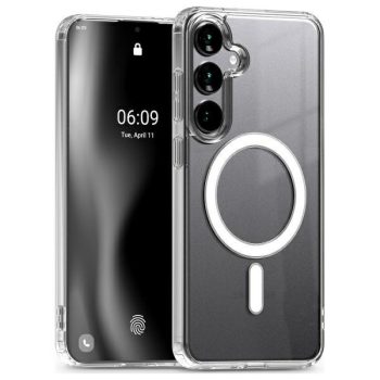   Mercury MagSafe Jelhard Samsung Galaxy S24 FE tok, átlátszó