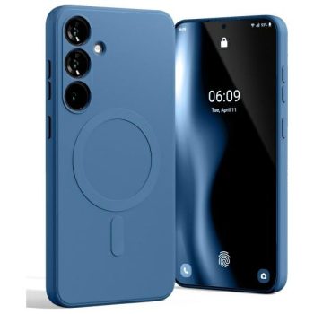  Mercury MagSafe Semi-Silicone Samsung Galaxy S24 FE tok, kék