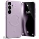 Mercury MagSafe Semi-Silicone Samsung Galaxy S24 FE tok, lila