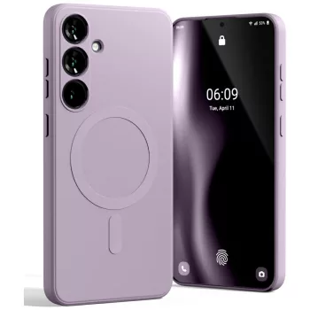 Mercury MagSafe Semi-Silicone Sam S25+ S936 tok, lila