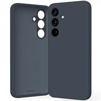 Mercury Silicone Samsung Galaxy S25 S931 tok, sötétkék