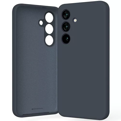 Mercury Silicone Samsung Galaxy S25 S931 tok, sötétkék