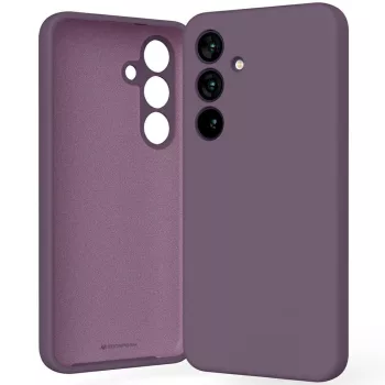 Mercury Silicone Samsung Galaxy S25 S931 tok, lila
