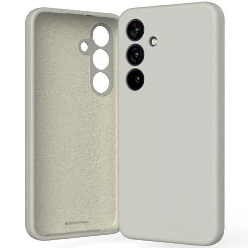 Mercury Silicone Samsung Galaxy S25 S931 tok, bézs